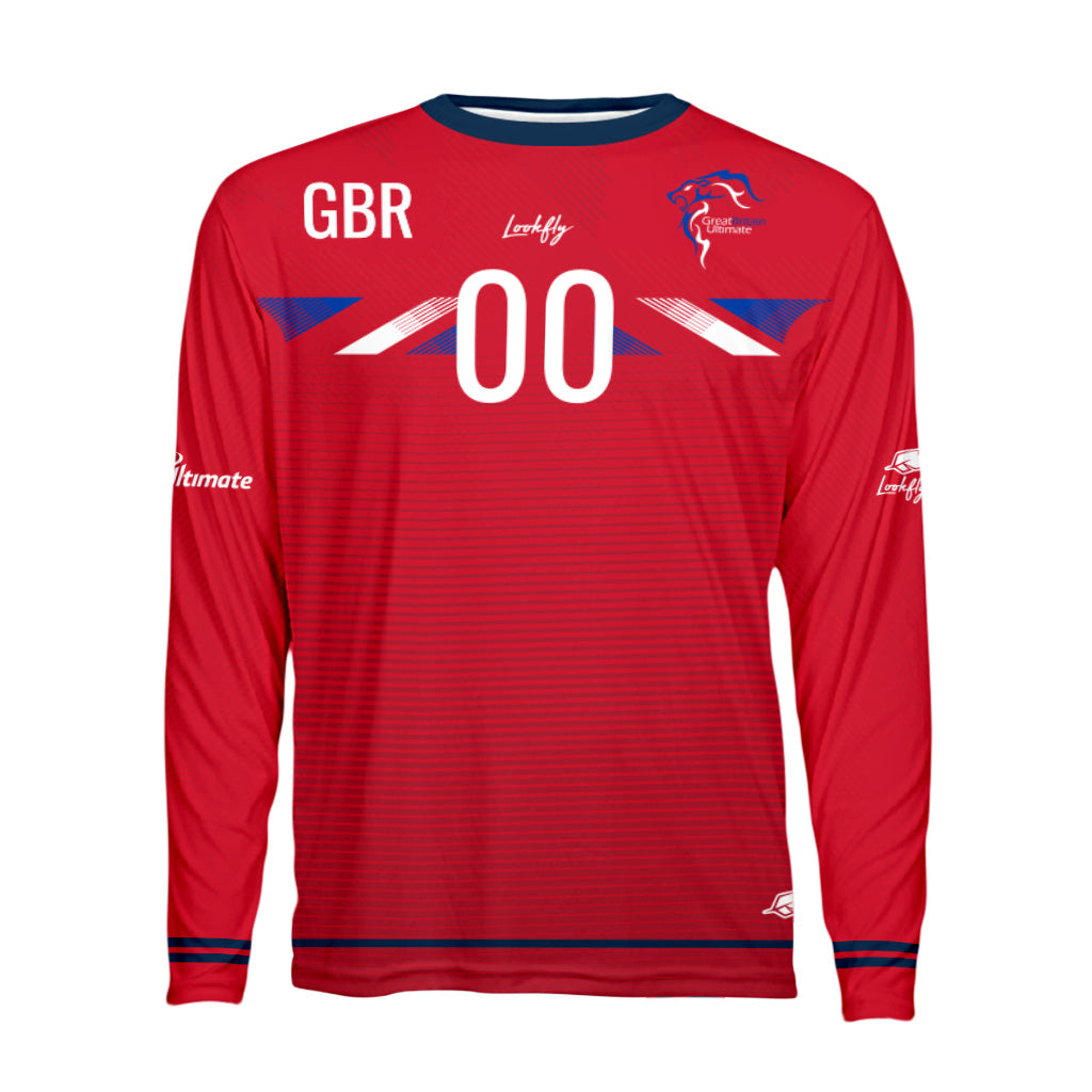 GB Red Long Sleeve Jerseys - EMUC Masters Open