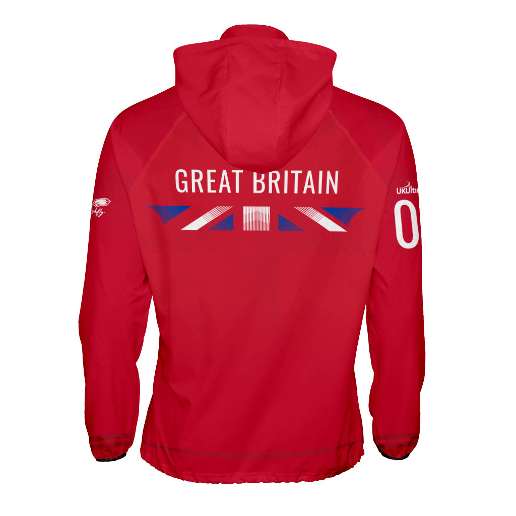 GB Red Hooded Windbreaker - WBUC Open
