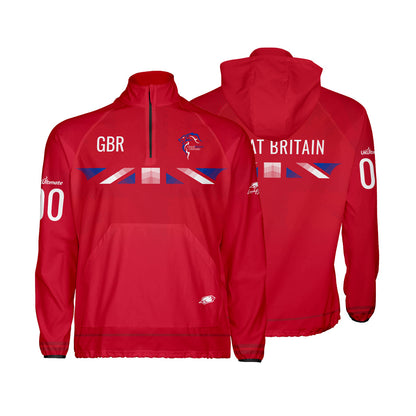 GB Red Hooded Windbreaker - WBUC Open