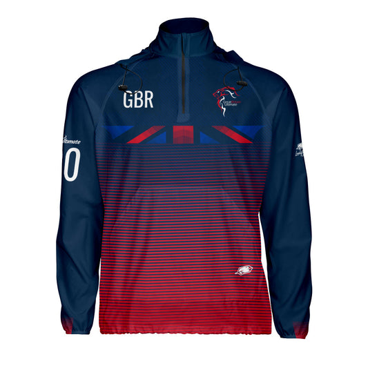 GB Dark Hooded Windbreaker - EYUC 2025