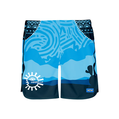 Paganello 2025 Wild West Blue Shorty Shorts