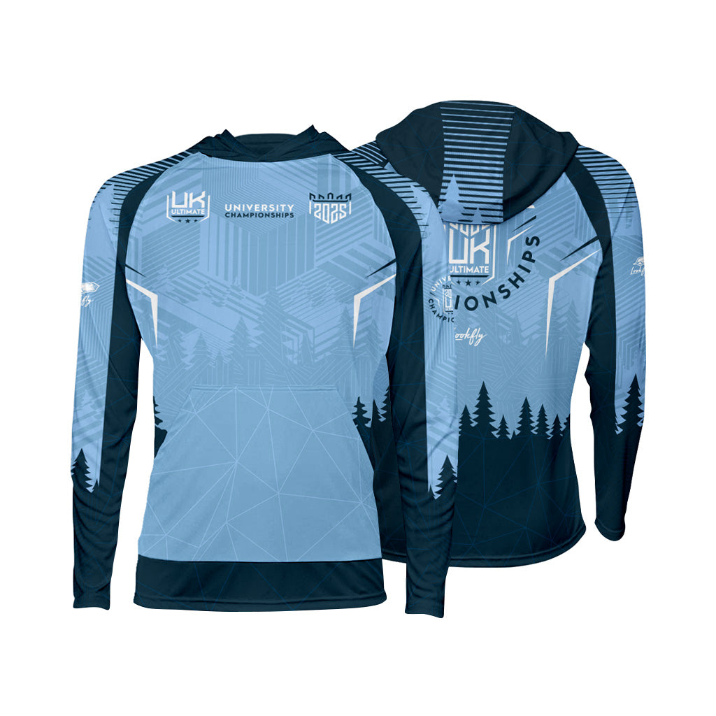 UK Ultimate University Championships 2025 Geo Forest Revolution Hoodie