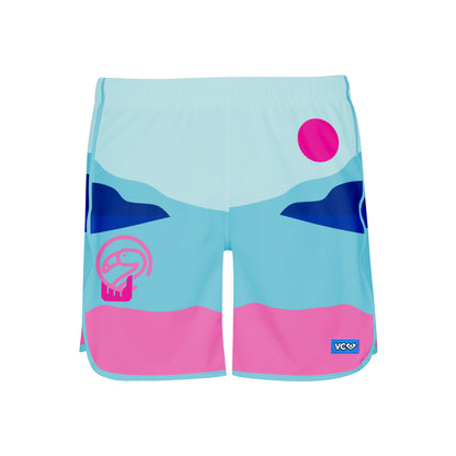 WGGMBUCC Flamingo Sunrise Shorty Shorts